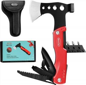 img 4 attached to Get Ready For The Holidays With RoverTac 11-In-1 Multitool Hatchet - Perfect Christmas Gifts For Outdoor Enthusiasts!