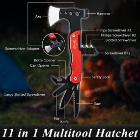 img 3 attached to Get Ready For The Holidays With RoverTac 11-In-1 Multitool Hatchet - Perfect Christmas Gifts For Outdoor Enthusiasts!