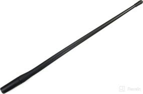 img 4 attached to 🏍️ Enhance Your Harley Davidson Electra Glide: AntennaMastsRus 13 Inch Flexible Rubber Antenna - Compatible from 1989 to 2022 - 1 Pack