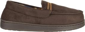 img 2 attached to 🏻 Superior Nonslip Boys' Outdoor Chaps Moccasin Slipper Shoes available at Slippers