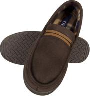 🏻 superior nonslip boys' outdoor chaps moccasin slipper shoes available at slippers logo