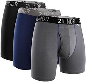 img 1 attached to 3 Pack Of 2UNDR Swing Shift Boxer Briefs - Comfort And Style Combined!