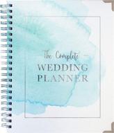 🌸 watercolor wedding planner: undated bridal planning diary organizer - perfect engagement gift - featuring hard cover, convenient pockets, calendar & online support logo