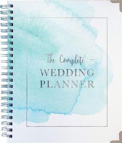 img 4 attached to 🌸 Watercolor Wedding Planner: Undated Bridal Planning Diary Organizer - Perfect Engagement Gift - Featuring Hard Cover, Convenient Pockets, Calendar & Online Support