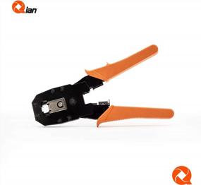 img 2 attached to Qian RJ45 Crimp Tool Kit 3-In-1 - Cable Stripper, RJ11/RJ12/RJ45 Connector Crimper (QAP-37401)