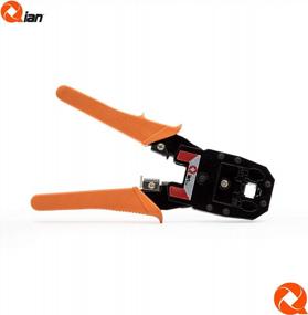 img 1 attached to Qian RJ45 Crimp Tool Kit 3-In-1 - Cable Stripper, RJ11/RJ12/RJ45 Connector Crimper (QAP-37401)