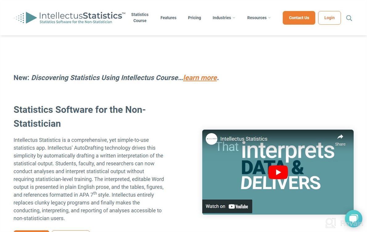 img 1 attached to Intellectus Statistics review by John Contreras