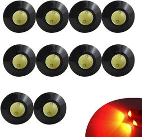 img 4 attached to 10X Eagle Eye DRL LED Rock Lights для JEEP ATV Off Road Truck Under Trail Rig Lights (красный)