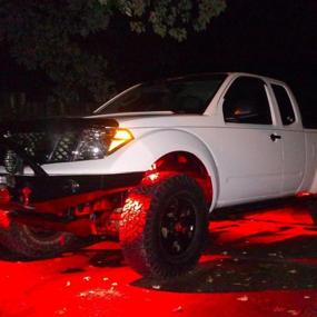 img 2 attached to 10X Eagle Eye DRL LED Rock Lights для JEEP ATV Off Road Truck Under Trail Rig Lights (красный)