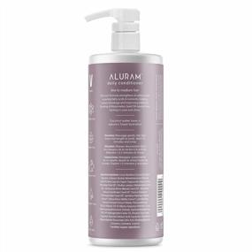 img 3 attached to Clean Beauty Conditioner For Men & Women: ALURAM Coconut Water Based, Sulfate & Paraben Free