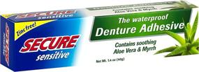 img 4 attached to Safeguard Denture Adhesive for Sensitive Teeth and Gums 1 4