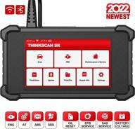 🔧 2022 thinkscan sr4 scan tool - thinkcar obd2 scanner for car check engine code reader, abs srs transmission diagnostic scanner with oil/epb/sas reset diagnostic tool, autovin, and free lifetime update логотип