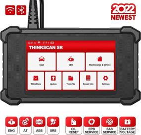 img 4 attached to 🔧 2022 ThinkScan SR4 Scan Tool - thinkcar OBD2 Scanner for Car Check Engine Code Reader, ABS SRS Transmission Diagnostic Scanner with Oil/EPB/SAS Reset Diagnostic Tool, AutoVIN, and Free Lifetime Update