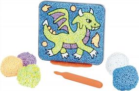 img 3 attached to Non-Toxic Sensory Toy: Colorful Playfoam Dragon By Educational Insights For Kids Age 3+