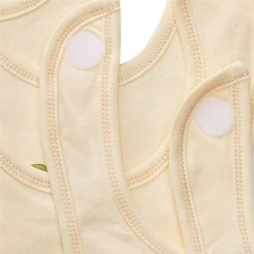 img 1 attached to 👶 Organic Cotton Bibs for Babies by Touched by Nature