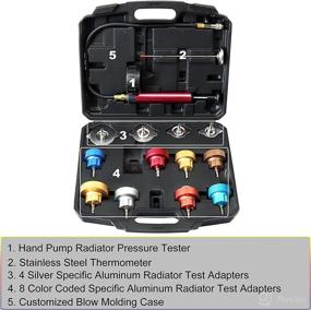 img 3 attached to JIFETOR Radiator Pressure Automotive Detector Tools & Equipment