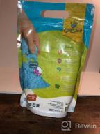 img 1 attached to 2 Lb CoolSand Natural Moldable Indoor Play Sand - Resealable Bag Refill Pack review by Gregory Plump