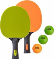beginners: get ready to play with the stiga pure color advance 2-player table tennis set! logo