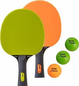 img 4 attached to Beginners: Get Ready To Play With The STIGA Pure Color Advance 2-Player Table Tennis Set!