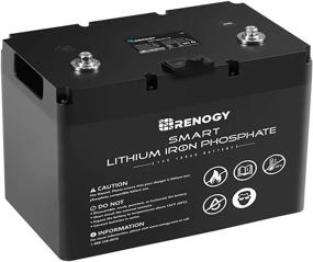 img 4 attached to Renogy 12V 100Ah Lithium LiFePO4 Deep Cycle Battery With Built-In BMS And Over 4000 Cycles - Ideal For RV, Marine, And Off-Grid Systems With Maintenance-Free Operation And FCC/UL Certifications
