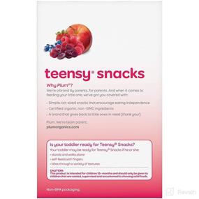 img 3 attached to Plum Tots Organics Teensy Snacks