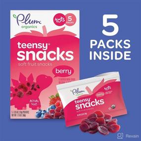 img 2 attached to Plum Tots Organics Teensy Snacks