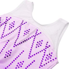 img 1 attached to TFJH Gymnastics Leotards Practice Activewear Girls' Clothing ~ Active