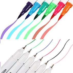 img 1 attached to Magicfly Dry Erase Markers Bulk With Chisel Tip, Pack Of 64, Low-Oder Ink 12 Colored Dry Erase Markers, Whiteboard Pens Perfect For School, Office, Home, Art Supplies