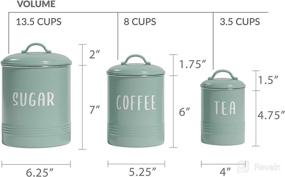 img 1 attached to Barnyard Designs Decorative Canisters Containers Storage & Organization