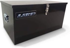 img 1 attached to 🔒 Lund 78024T 24-Inch Heavy Duty Steel Job Site Box, Black