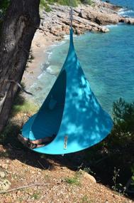 img 3 attached to Turquoise Single Person Cacoon For Living