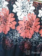 img 1 attached to 🚿 Dazzling LIVILAN Dahlia Floral Shower Curtain: Red and Black Fabric Bathroom Decor with 12 Hooks - Machine Washable, 72" W x 72" H review by Mike Wachtel