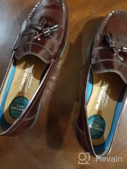 img 1 attached to Nunn Bush Denzel Kiltie Tassel Men's Loafers & Slip-Ons - Classic Comfort and Style review by Daniel Haddo