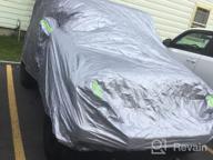 img 1 attached to Protect Your Jeep In Any Weather With Waterproof ELUTO Car Cover - Fits Up To 170 Inches review by Jason Hood