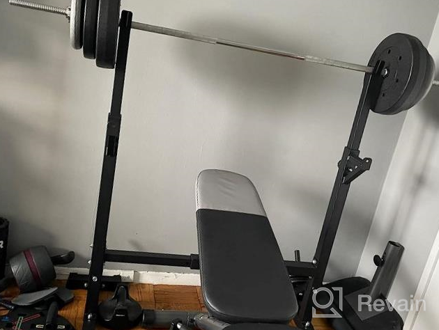 img 1 attached to Maximize Your Home Gym With BangTong&Li'S Adjustable Weight Rack - 550Lbs Capacity review by James Kelley