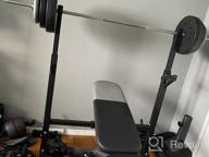 img 1 attached to Maximize Your Home Gym With BangTong&Li'S Adjustable Weight Rack - 550Lbs Capacity review by James Kelley