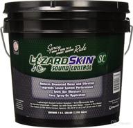 lizard skins sound barrier: spray on acrylic in black | 1 gal bucket | 2203-1gal logo