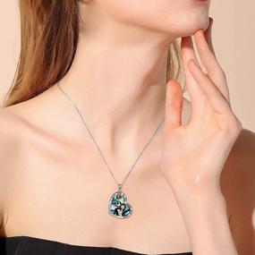 img 3 attached to Ожерелье "ONEFINITY" из стерлингового серебра с подвеской в виде черепа - идеальный подарок на день рождения для женщин, жены и дочерей.