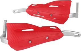 img 3 attached to JXMOTO Handguards Universal Motorcycle Motocross Red