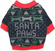 droolingdog dog christmas tee shirts puppy holiday t-shirt dog xmas clothes for small dogs, small logo