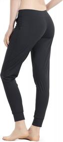 img 1 attached to Lightweight Joggers For Women - Comfortable Athletic Pants With Pockets For Outdoor Exercise And Lounging By Icyzone