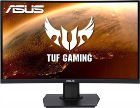 img 4 attached to ASUS VG24VQE Gaming Curved Monitor: 💻 165Hz, Adaptive Sync, Flicker-Free, Blue Light Filter