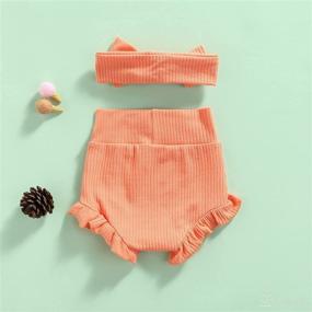 img 1 attached to Mubineo Infant Cotton Bloomer Headband Apparel & Accessories Baby Girls ~ Clothing