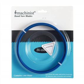 img 4 attached to Imachinist S561212812SS M42 56-1/2" Bi-Metal Bandsaw Blades For Cutting Stainless Steel