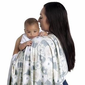img 1 attached to Grazer Ingenuity 2-Pack Multi-Use Swaddle Blanket Set For Infants - Ideal For Naps And Nights