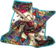 shanlin premium mulberry square butterfly women's accessories and scarves & wraps логотип