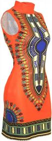 img 2 attached to SheKiss Women'S African Attire Dashiki Traditional Tribal Vintage Ethnic Midi Dress