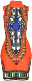 img 3 attached to SheKiss Women'S African Attire Dashiki Traditional Tribal Vintage Ethnic Midi Dress
