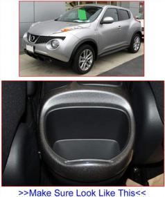 img 2 attached to Leather Armrest For Nissan Juke ESQ 2011-2019: Car Storage, USB Interface & Modification