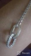 картинка 1 прикреплена к отзыву 🎁 Стильный браслет с двойным слоем «Бесконечность Хамсы» из стерлингового серебра T400 - идеальный подарок для женщин и девушек от April Medellin